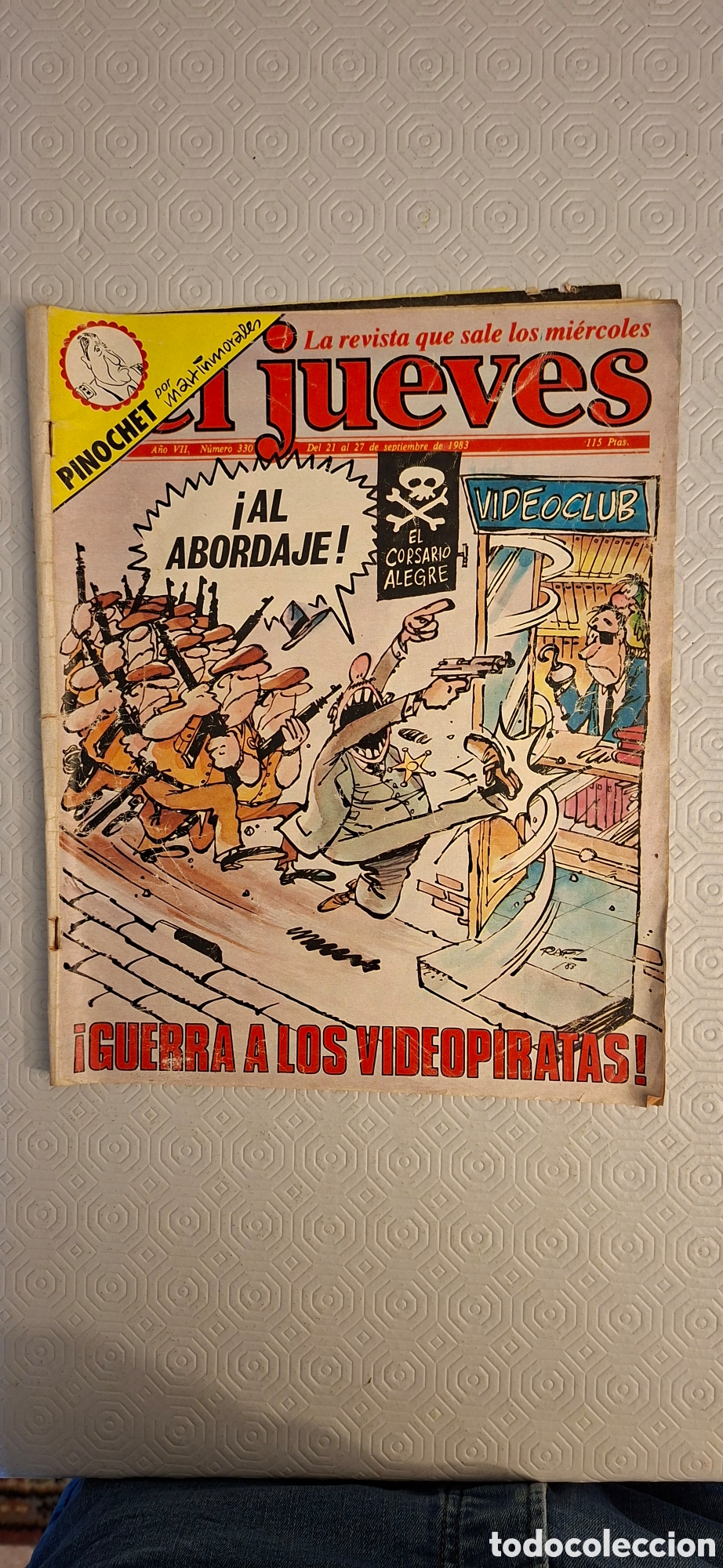 Tebeos: El Jueves , a&ntilde;o VII , N&deg; 330 septiembre 1983