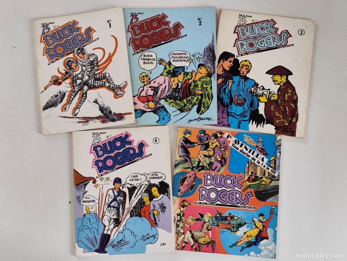 Tebeos: BUCK ROGERS # 0 1 2 3 4 (Phil Nowlan & Dick Calkins) COMPLETA Grandes Cl&aacute;sicos ~ Esteve (1979/84)