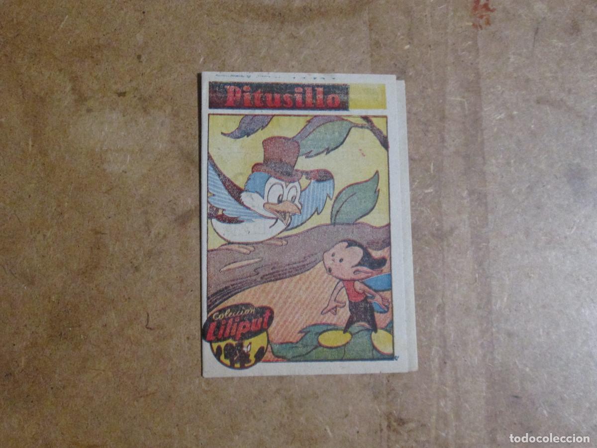 Tebeos: colecci&oacute;n liliput n&ordm; 7 de 20, ed. simbolo 1955, Pitusillo
