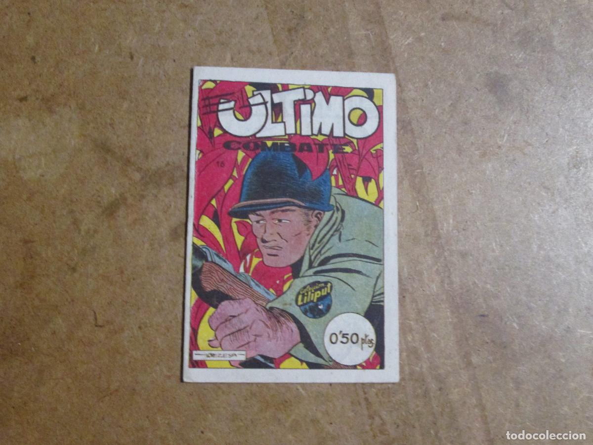 Tebeos: colecci&oacute;n liliput n&ordm; 16 de 20, ed. simbolo 1955, el &uacute;ltimo combate