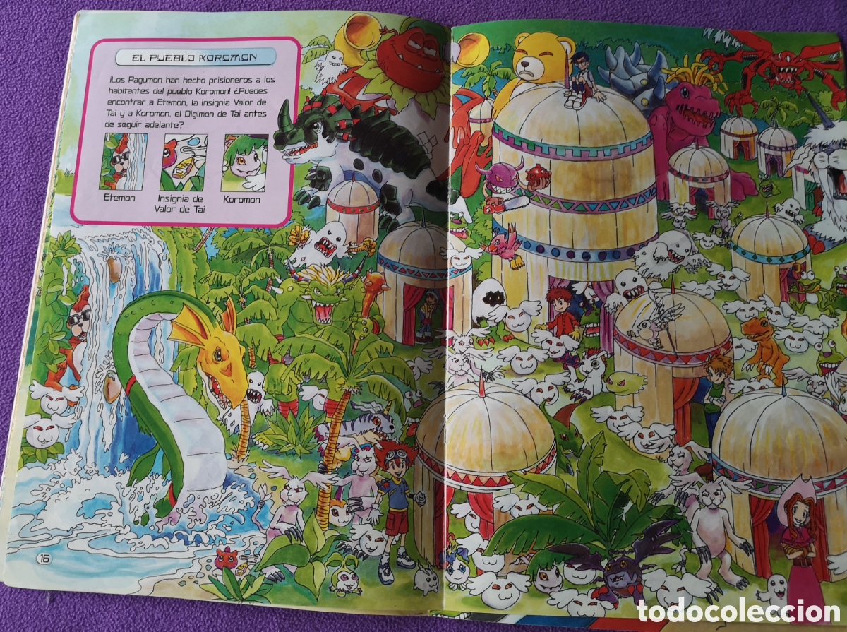 Tebeos: Digimon Libro Busca y Encuentra - Foto 2