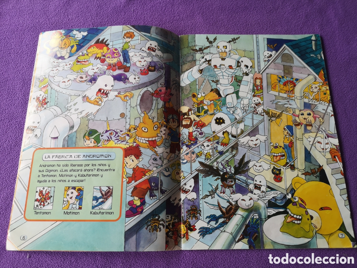 Tebeos: Digimon Libro Busca y Encuentra - Foto 3