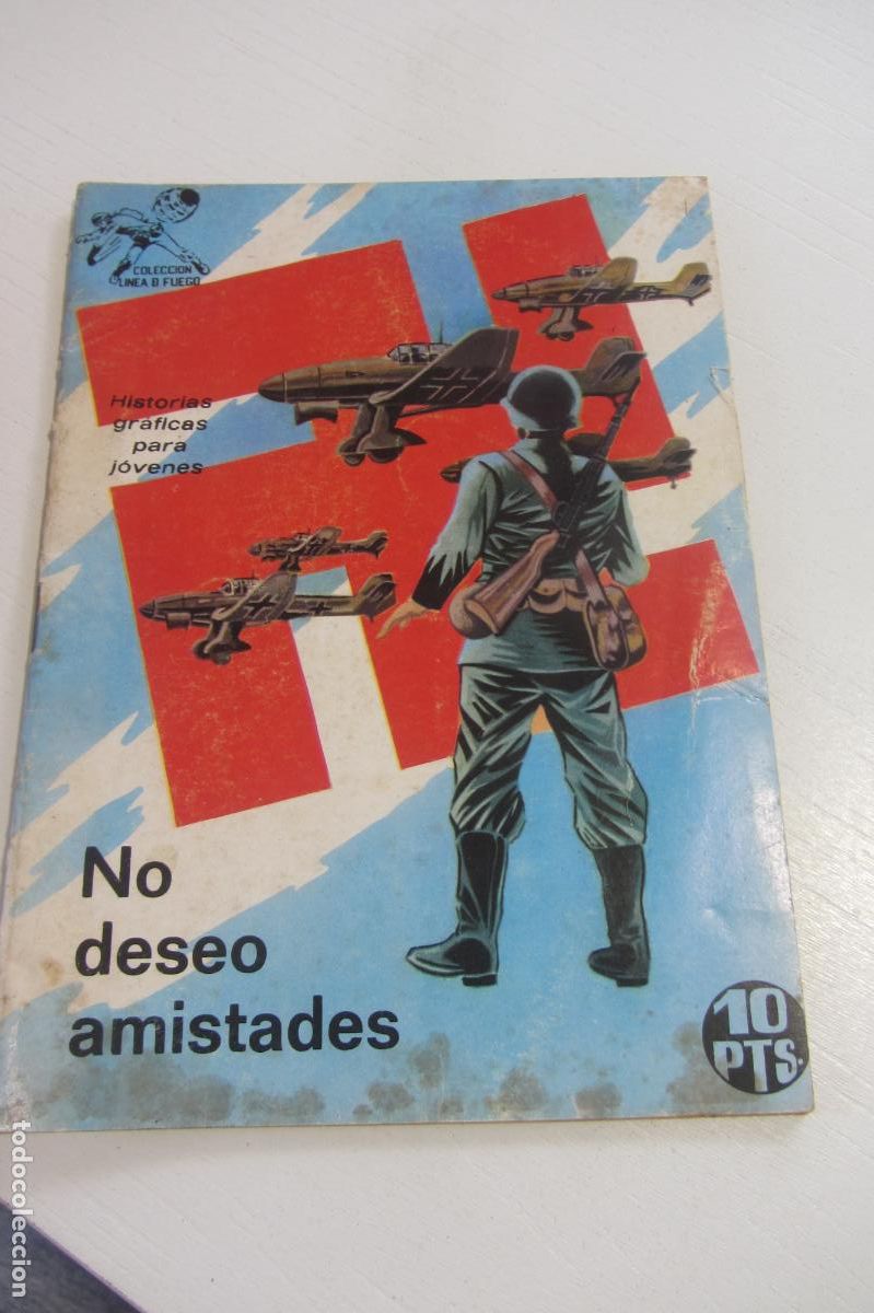Tebeos: Coleccion Linea De Fuego.N&ordm; 1 No Deseo Amistades.Ediciones Dydgraf ARX377