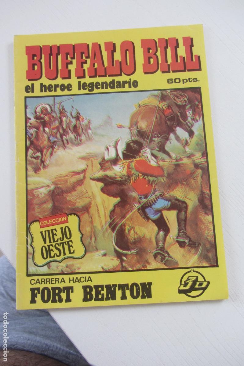 Tebeos: BUFFALO BILL, el heroe legendario - Carrera hacia Fort Benton Tucan 1981 RARO Y DIFICIL ARX22