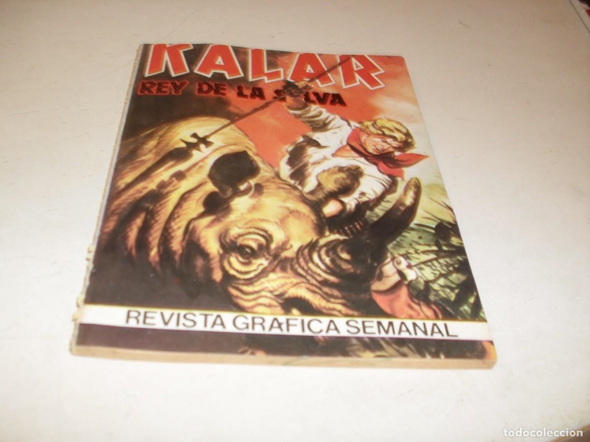 Tebeos: KALAR,REY DE LA SELVA N&ordm; 25,DE 52.PRODUCCIONES EDITORIALES,1980