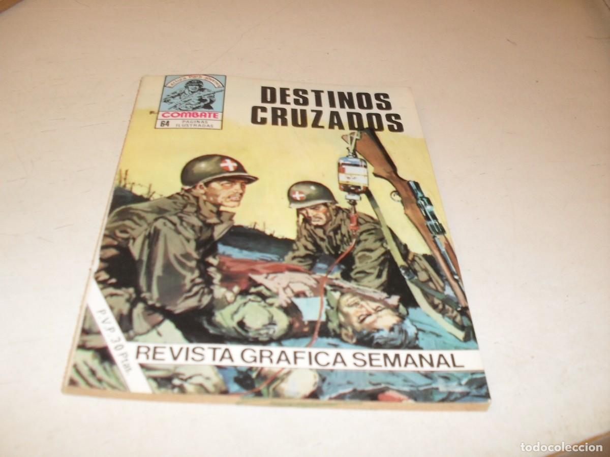 Tebeos: COMBATE N&ordm; 229,DESTINOS CRUZADOS,DE 264.PRODUCCIONES EDITORIALES,1975