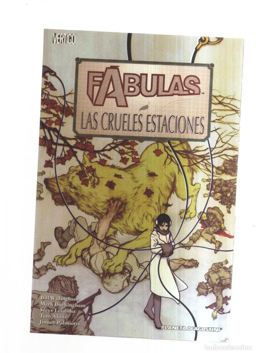 Tebeos: FABULAS LAS CRUELES ESTACIONES PLANETA