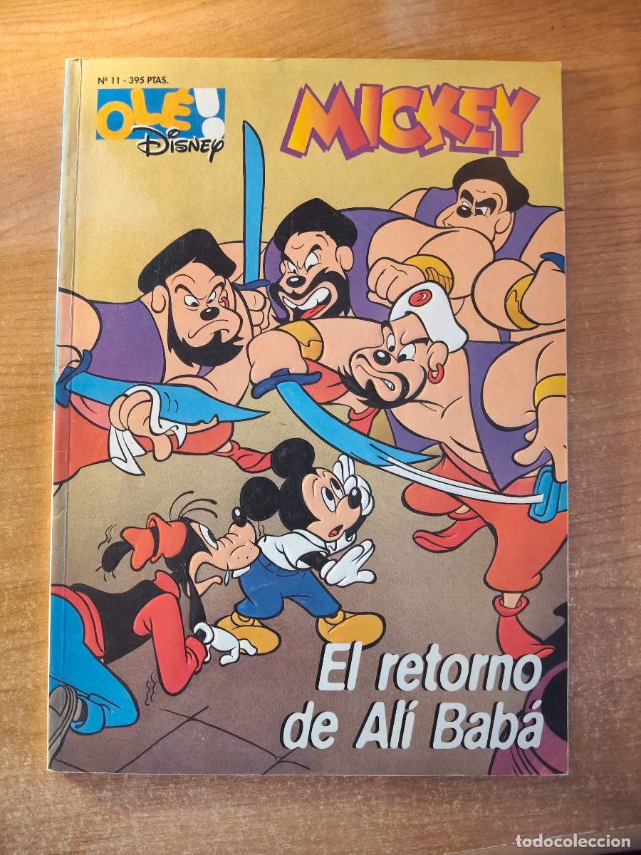 Tebeos: Ol&eacute;! Disney n&ordm; 11 - Mickey - El retorno de Al&iacute; Bab&aacute; - Ediciones B, 1996