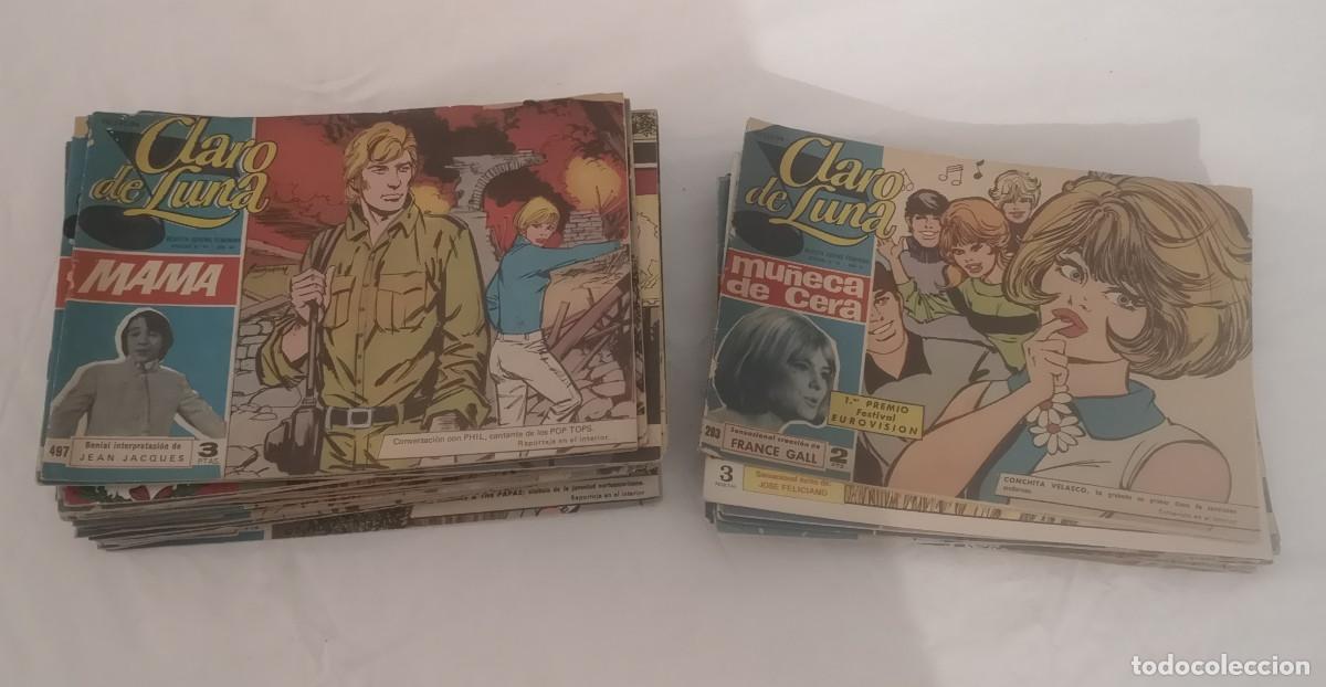 Tebeos: LOTE 68 TEBEOS CLARO DE LUNA A&Ntilde;OS 60