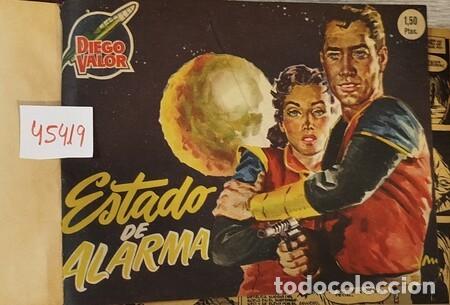 Tebeos: 'DIEGO VALOR'. Tomo con los c&oacute;mics 1 al 43 de 1957/58 de Ed CID. Conservaci&oacute;n normal.