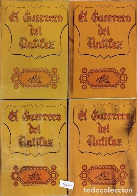 Tebeos: 'EL GUERRERO DEL ANTIFAZ'. Colecci&oacute;n en 17 tomos de Ed. VALENCIANA de 1972/77. Conservaci&oacute;n regular.