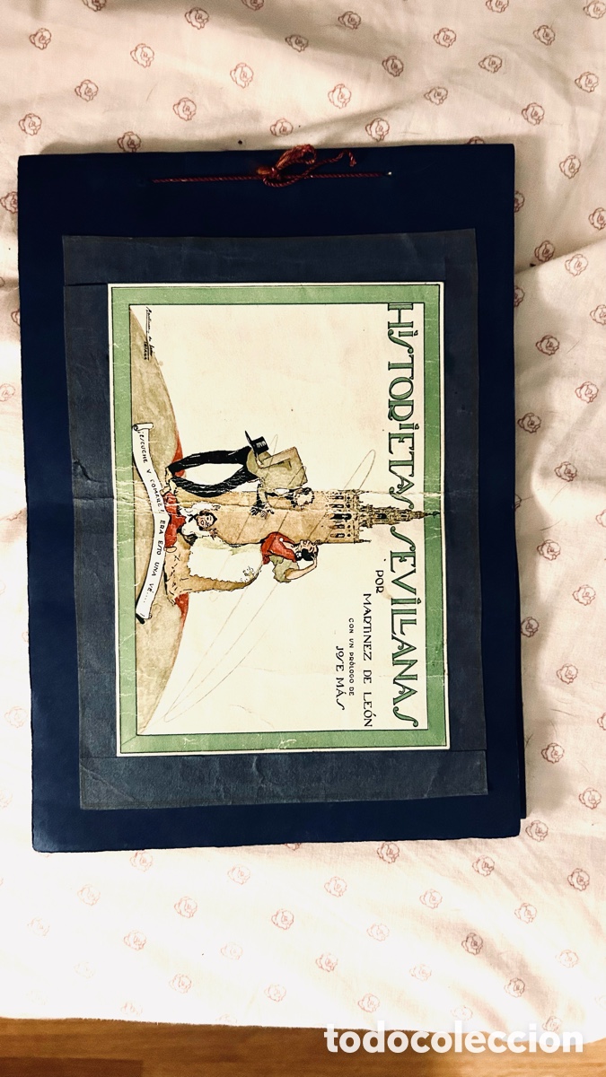Tebeos: HISTORIETAS SEVILLANAS Andr&eacute;s Mart&iacute;nez de Le&oacute;n 1926 Libro Original