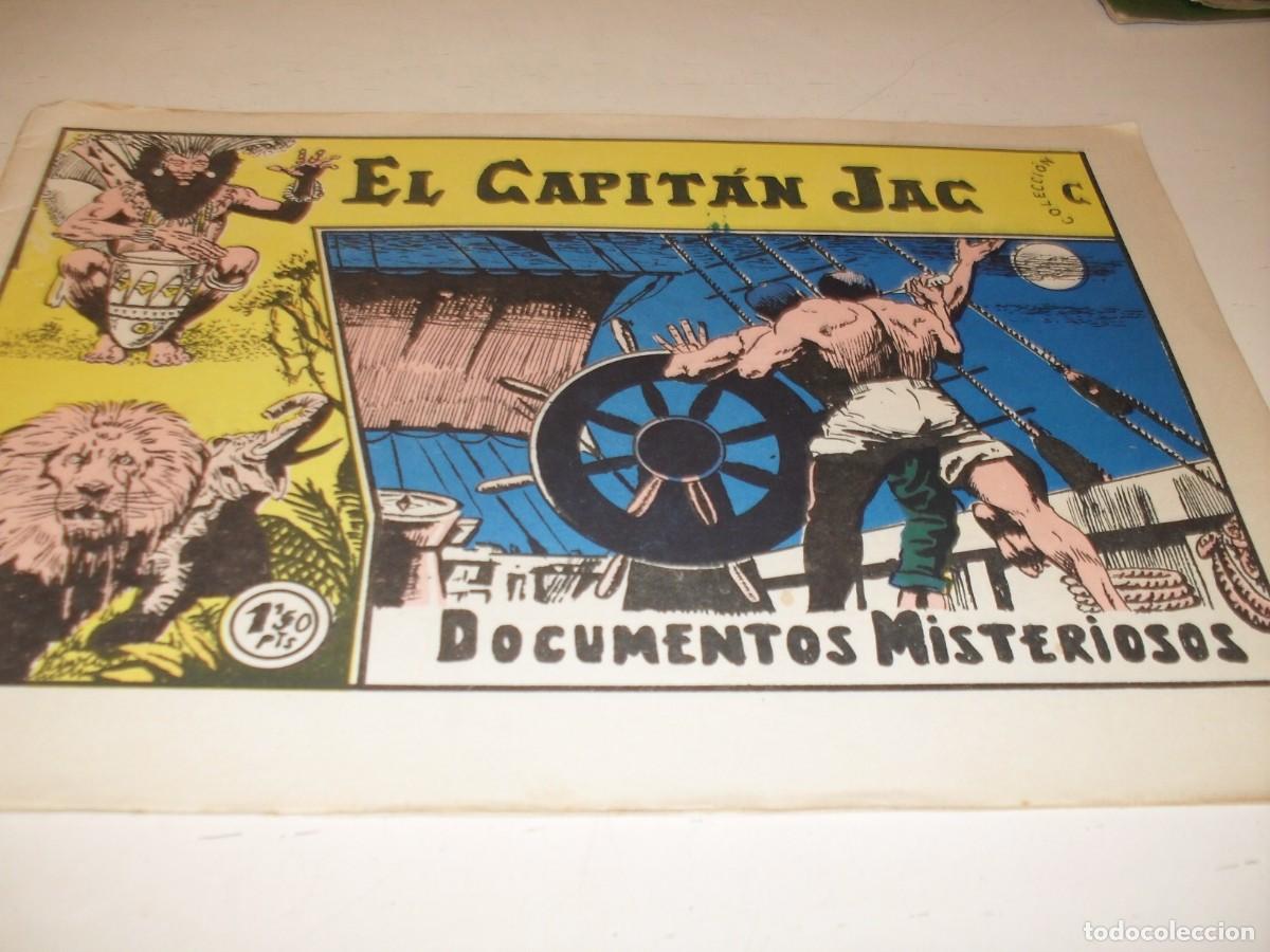 Tebeos: (ORIGINAL)EL CAPITAN JACK N&ordm; 0,DE 3,DOCUMENTOS MISTERIOSOS,EDITA MONZU,1961.TEBEO DIFICIL