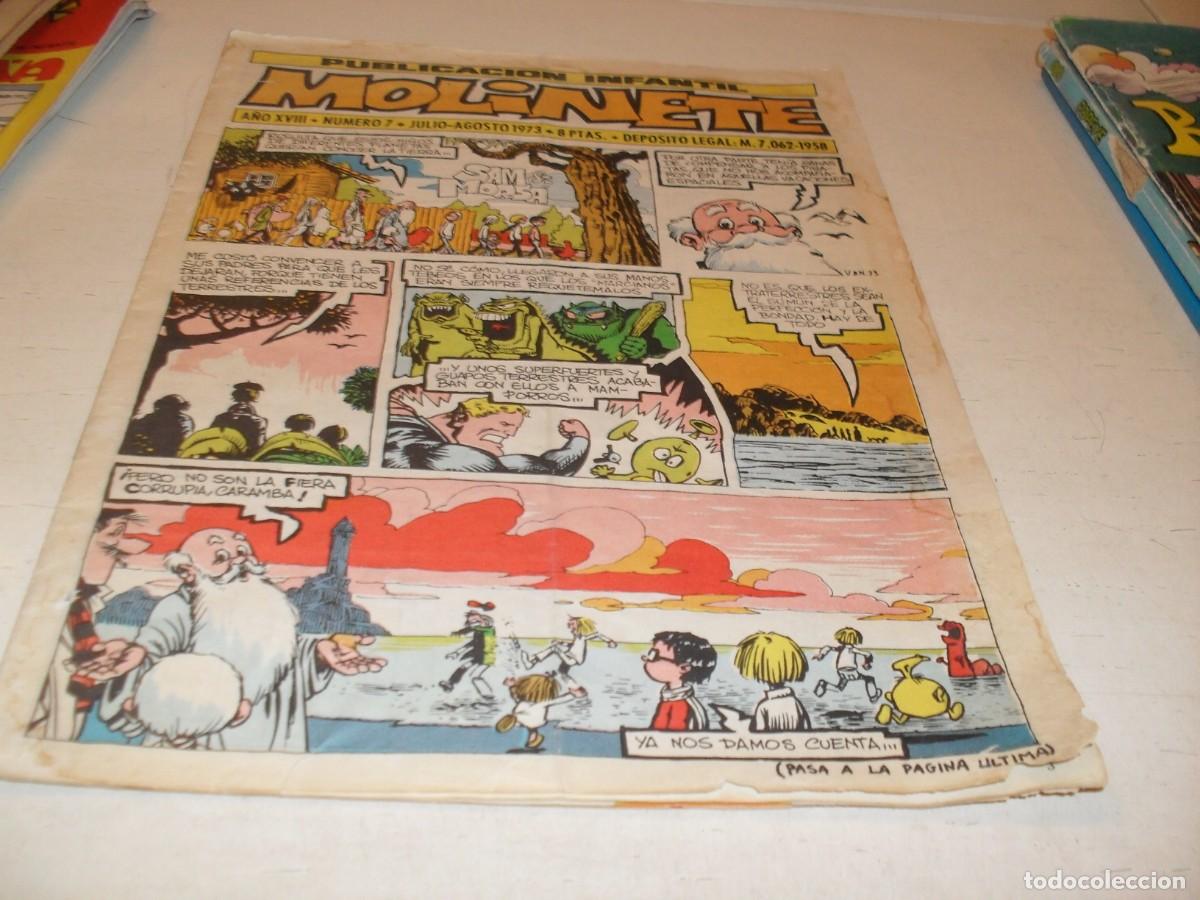 Tebeos: MOLINETE N&ordm; 7,A&Ntilde;O XVIII,CON VENTURA Y NIETO.INSTITUCION SALESIANA,A&Ntilde;O 1956