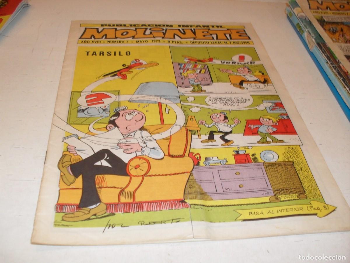 Tebeos: MOLINETE N&ordm; 5,A&Ntilde;O XVIII,CON LA SERIE TARSILO,INSTITUCION SALESIANA,A&Ntilde;O 1956