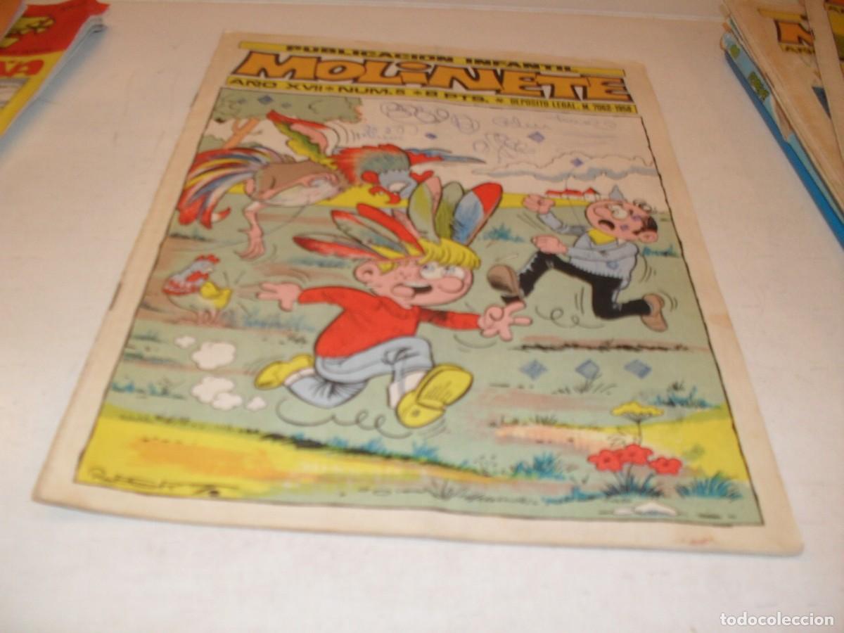Tebeos: MOLINETE N&ordm; 5,A&Ntilde;O XVII,CON VENTURA Y NIETO,INSTITUCION SALESIANA,A&Ntilde;O 1956