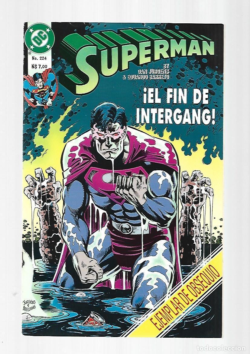 Tebeos: Superman 224: el fin de Intergang, 1995, Vid, buen estado