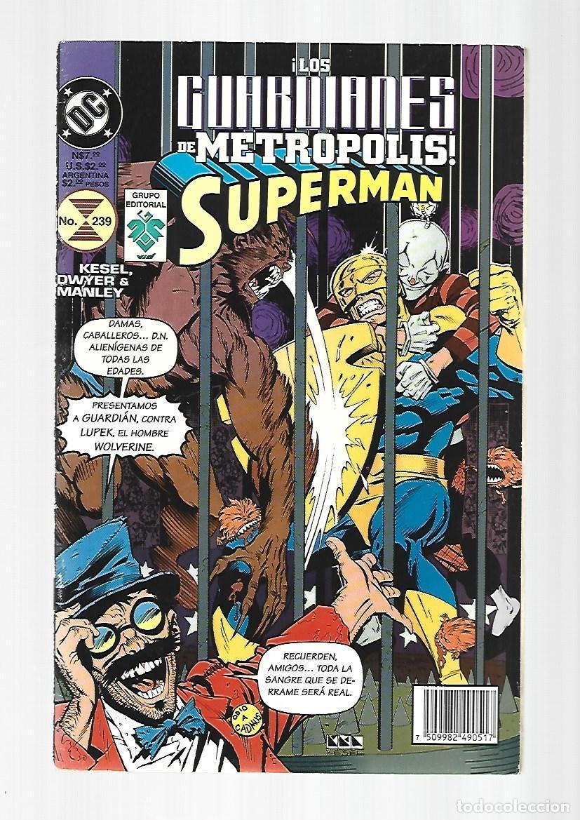 Tebeos: Superman, 239: los guardianes de Metropolis, 1996, Vid, buen estado