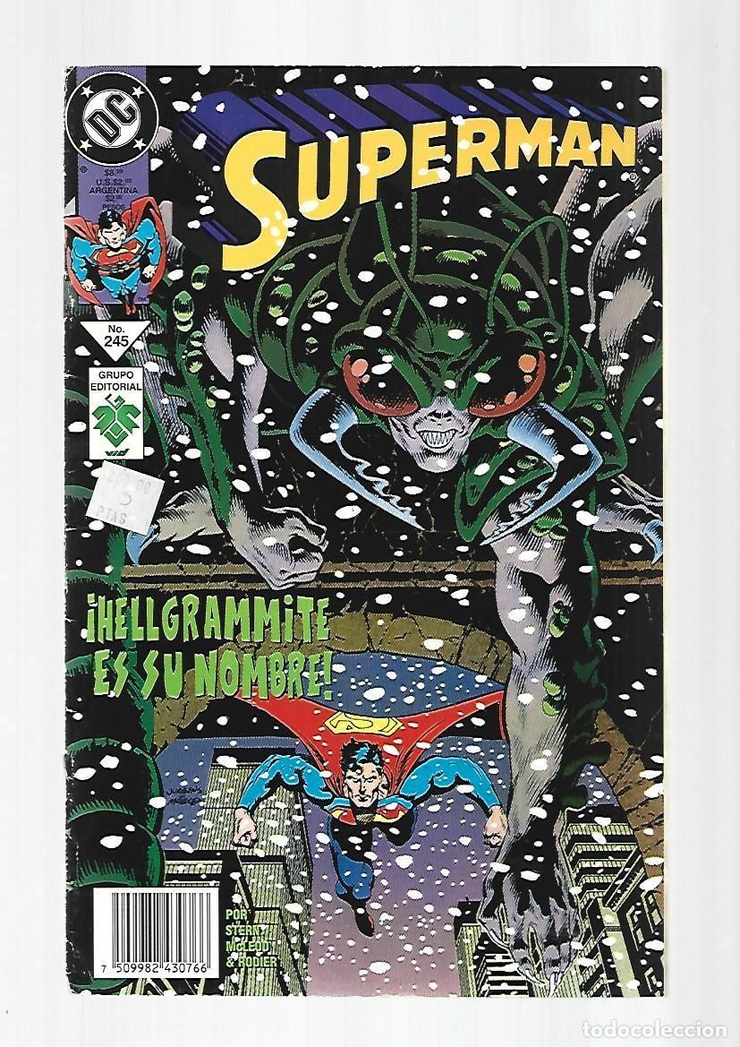 Tebeos: Superman, 245: Hellgrammite es su nombre, 1996, Vid, buen estado