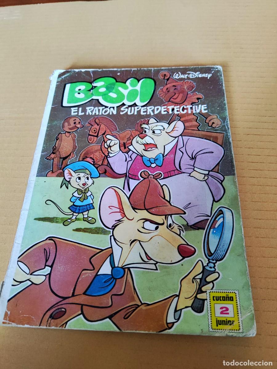 Tebeos: COMIC BASIL EL RATON SUPERDETECTIVE.WALT DISNEY.1986