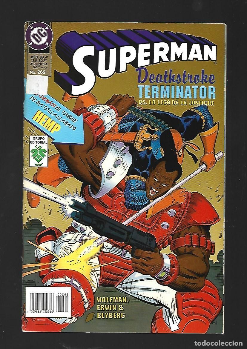 Tebeos: Superman, 262: Deathstroke, Terminator Vs. Liga de la Justicia, 1997, Vid, buen estado