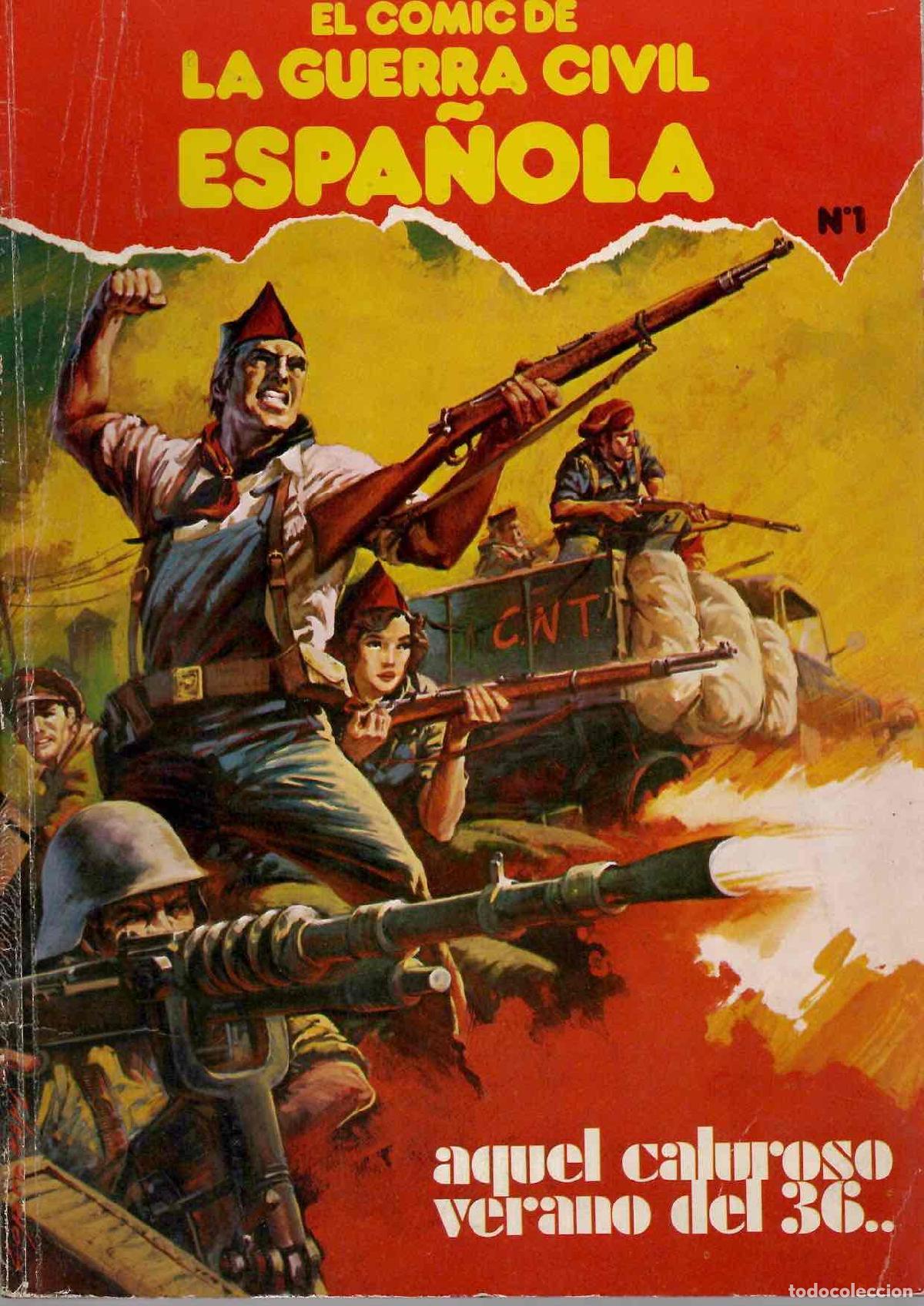 Tebeos: EL COMIC DE LA GUERRA CIVIL ESPA&Ntilde;OLA N&ordm; 1 AQUEL CALUROSO VERANO DEL 36. PLAN, 1979