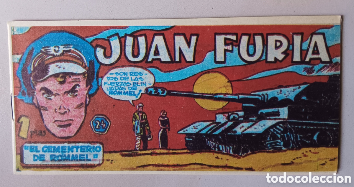 Tebeos: TEBEOS-COMICS GOYO ● JUAN FURIA 24 ULTIMO ● JOHNNY HAZARD ● DE HARO 1951 ● XX99 X0224 ●