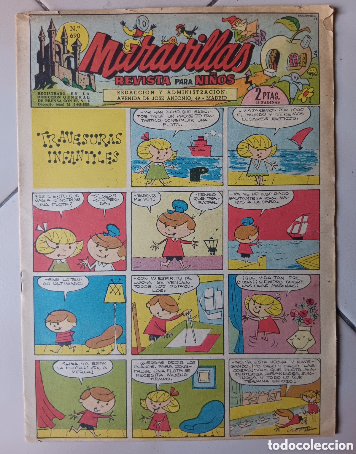 Comics: TEBEOS-COMICS CANDY ● MARAVILLAS 690 ● ED. FET Y JONS 1939 ● L99 X0722 ●