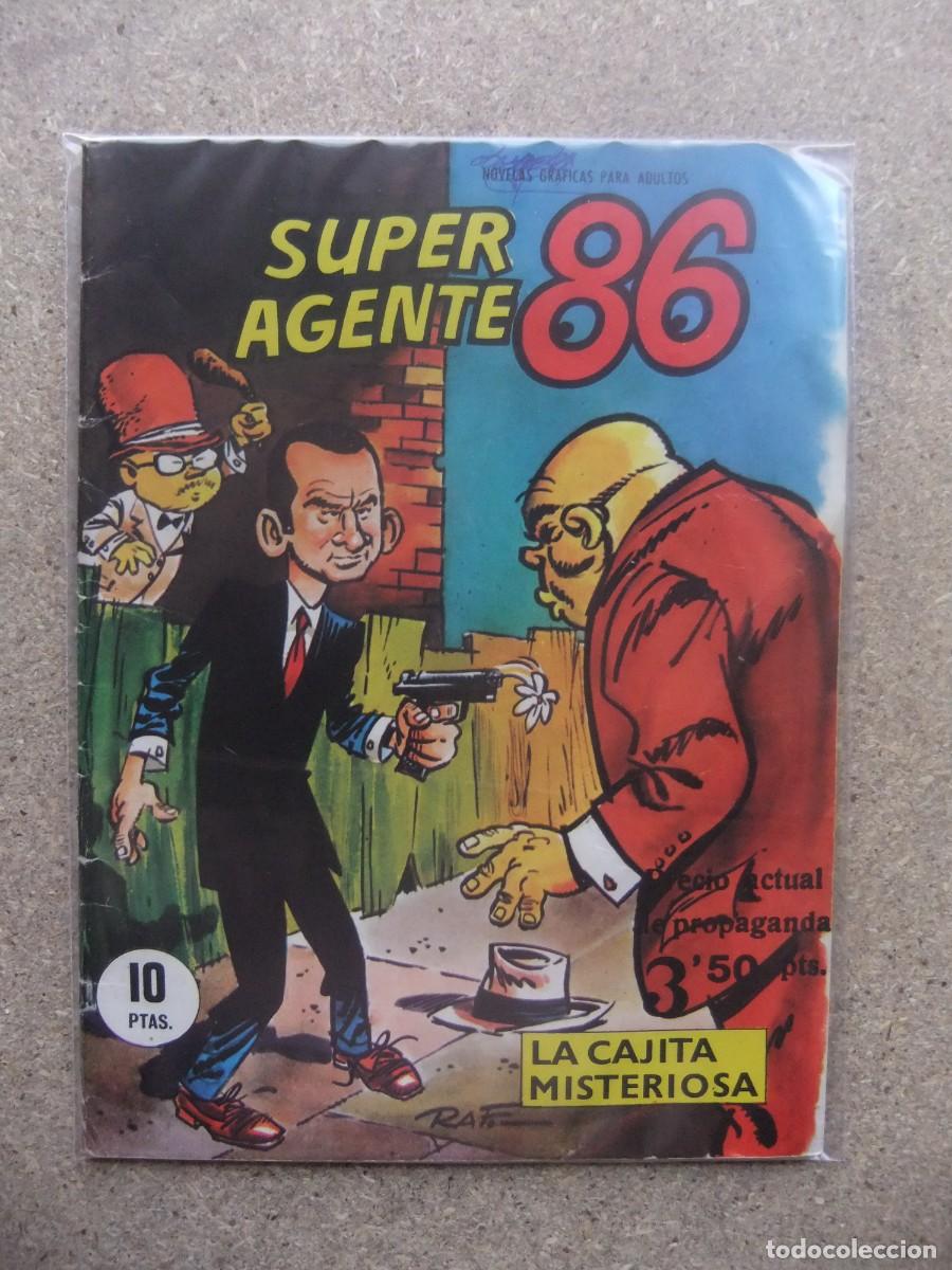 Tebeos: SUPER AGENTE 86 LA CAJITA MISTERIOSA POR RAF. SEMIC ESPA&Ntilde;OLA