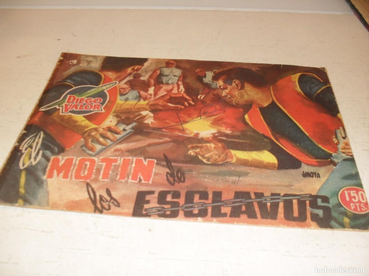Tebeos: (ORIGINAL),DIEGO VALOR,2&ordf; PARTE,N&ordm; 17,EL MOTIN DE LOS ESCLAVOS,DE 44.EDICIONES CID,1957