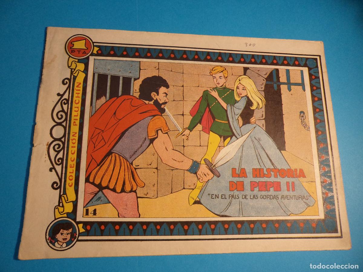 Tebeos: Coleccion Piluchin. N&ordm; 14. Hispano Americana. Es el de la foto.