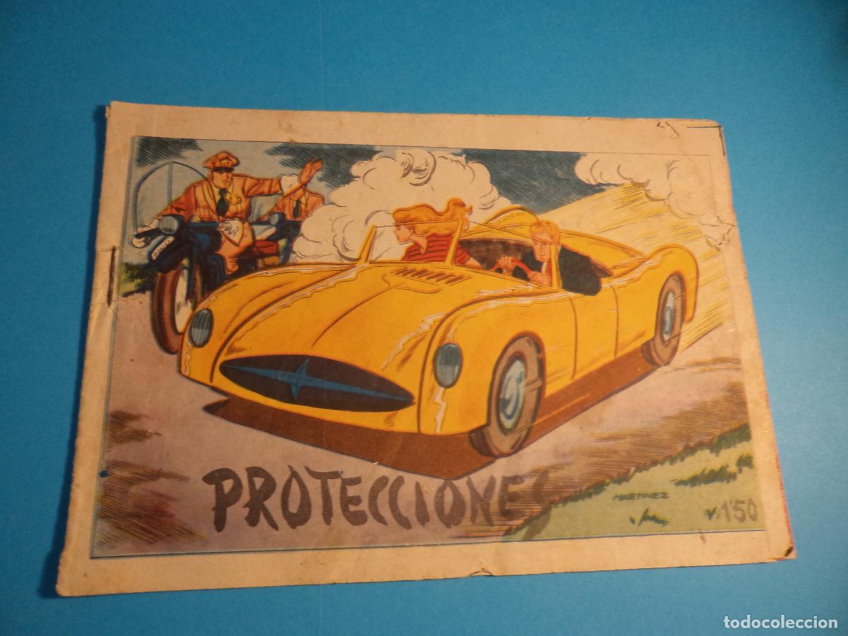 Tebeos: Caramelos Historieta. Protecciones. Juan Matias Ramos.
