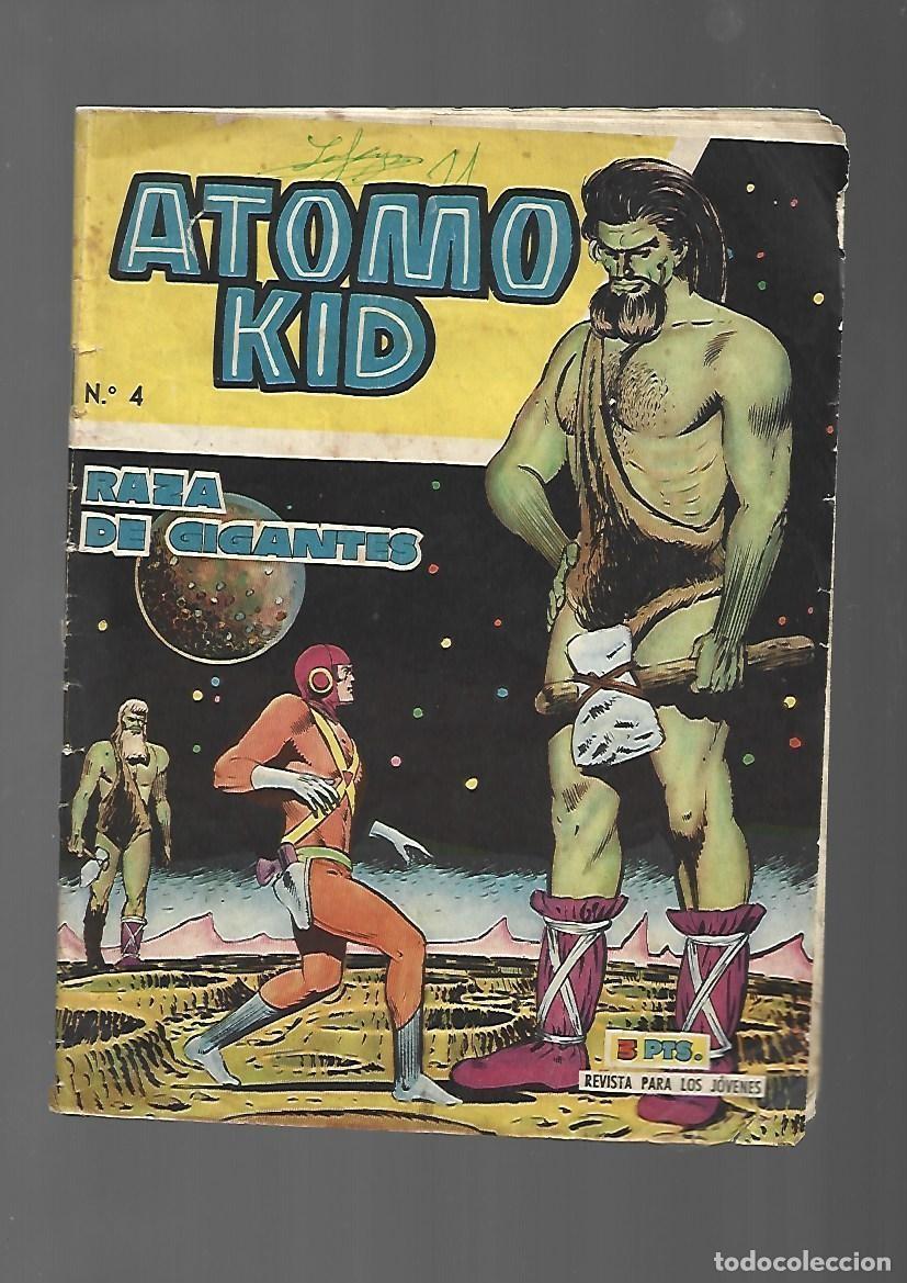 Tebeos: Atomo Kid, 4: raza de gigantes,1958, Toray.