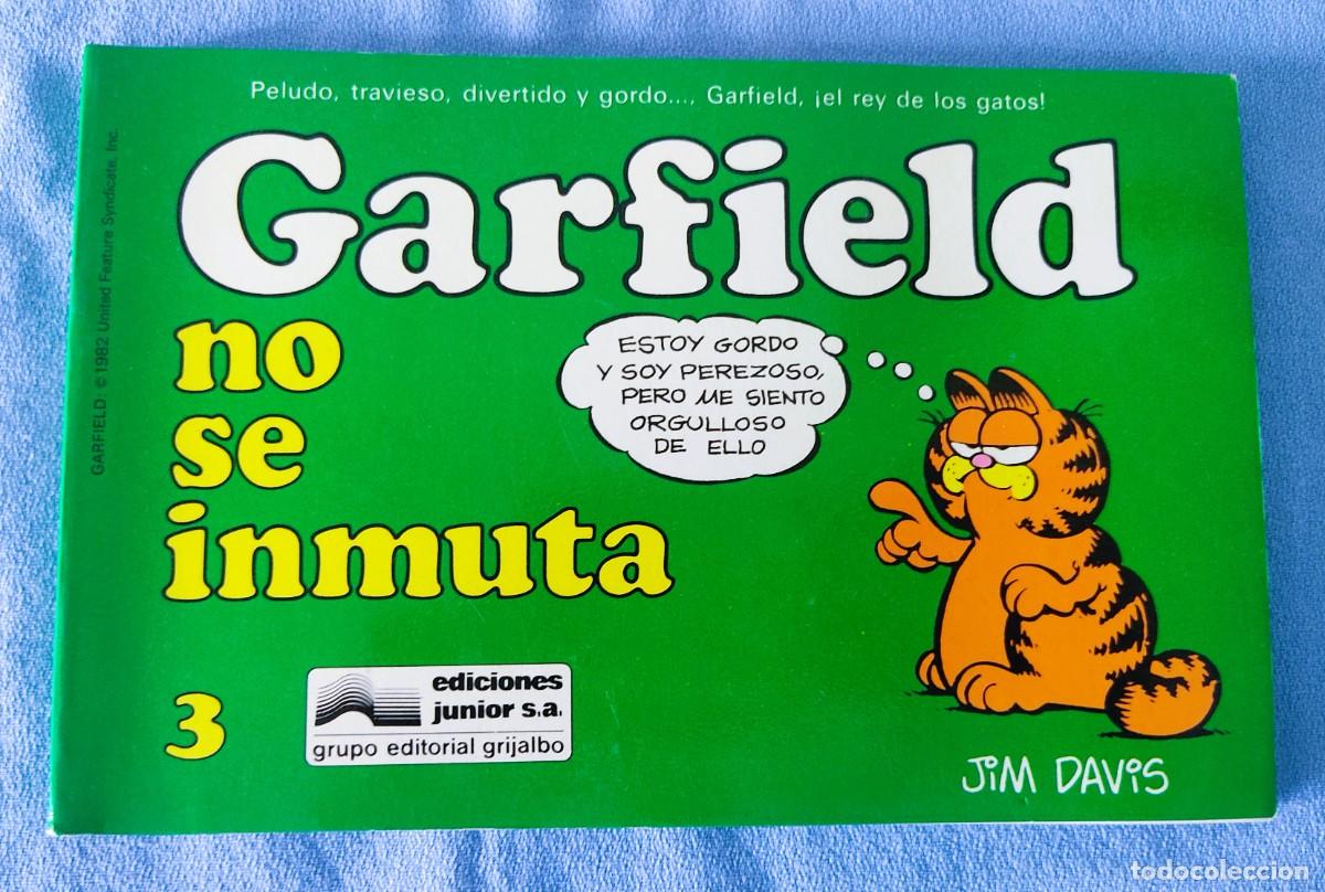 Tebeos: GARFIELD NO SE INMUTA N&ordm; 3 EDICIONES JUNIOR