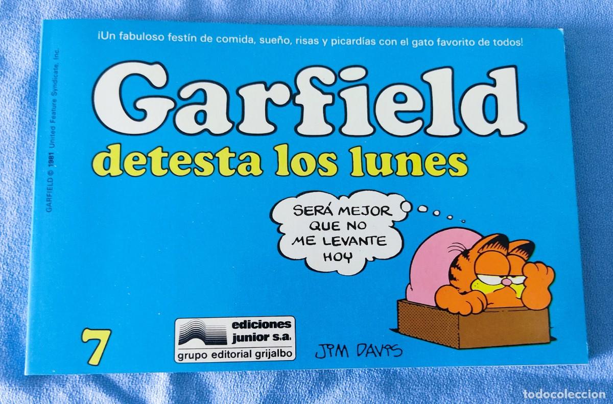 Tebeos: GARFIELD DETESTA LOS LUNES N&ordm; 7 EDICIONES JUNIOR