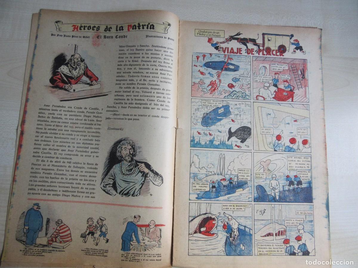 Tebeos: Flechas y Pelayos n&ordm; 137 20/07/1941 - Foto 2