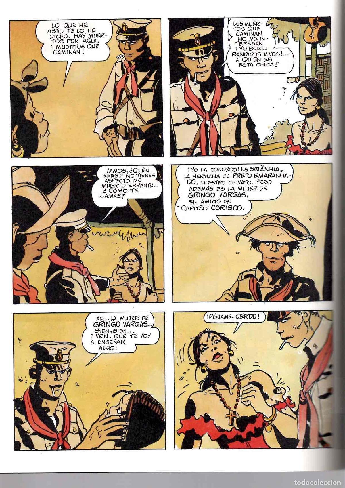 Tebeos: HUGO PRATT LA MACUMBA DEL GRINGO. NEW COMIC 1990 COLECCION TOTEM COMICS - Foto 2