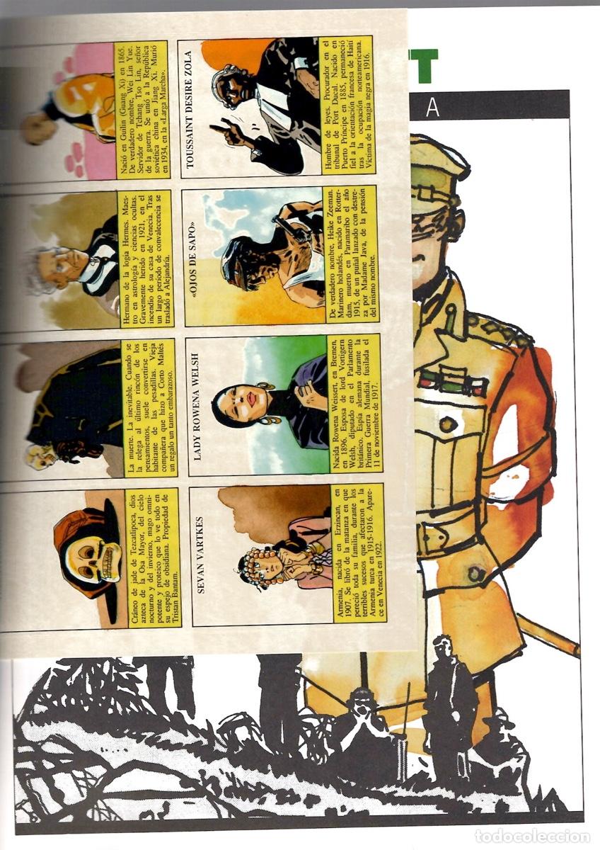 Tebeos: CORTO MALTES N&ordm; 8 TERCERA PARTE LA CASA DORADA DE SAMARCANDA. CON CROMOS. - Foto 2