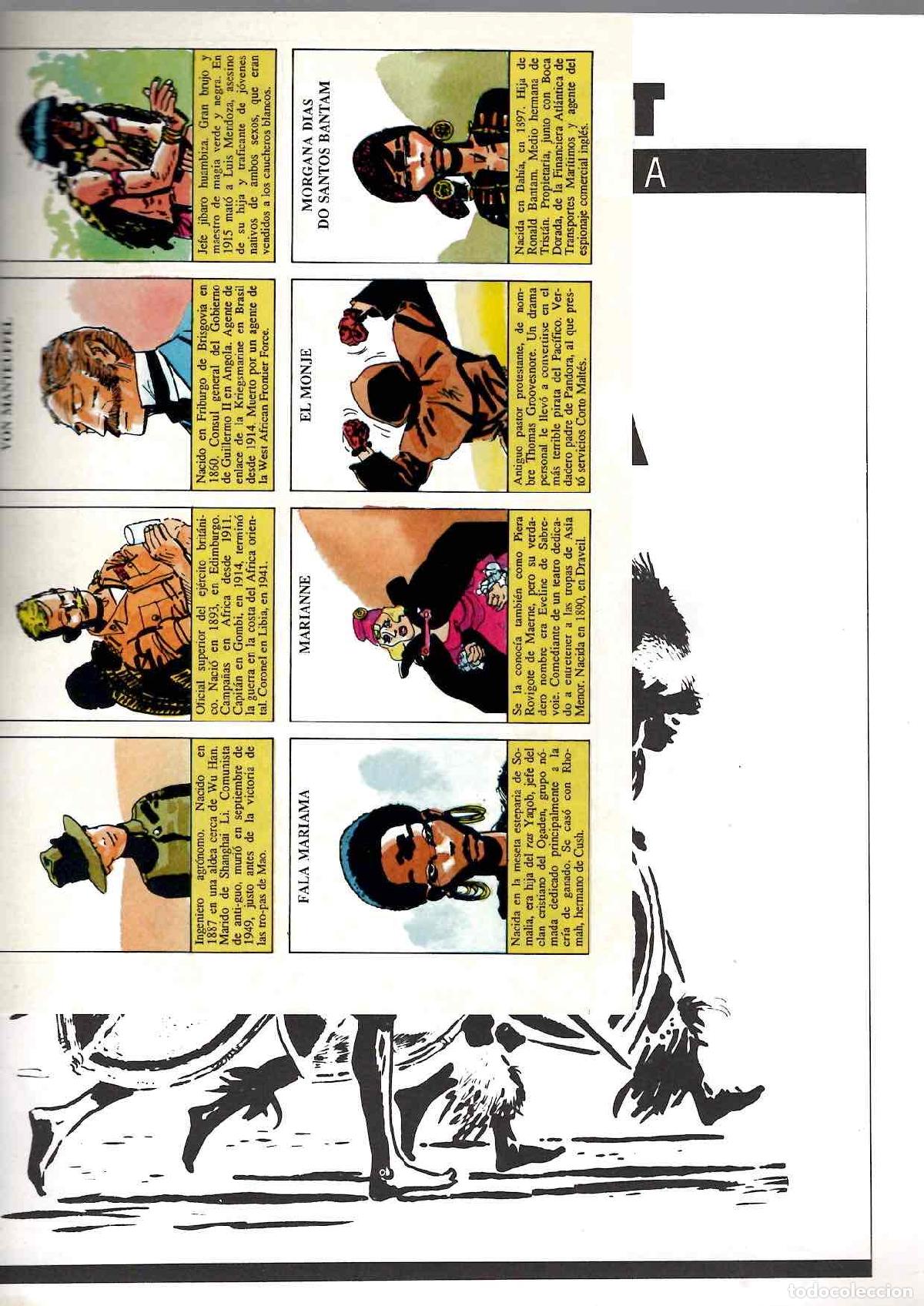 Tebeos: CORTO MALTES N&ordm; 15 LAS TAPAS DE LA CASA DORADA DE SAMARCANDA. CON CROMOS. - Foto 2