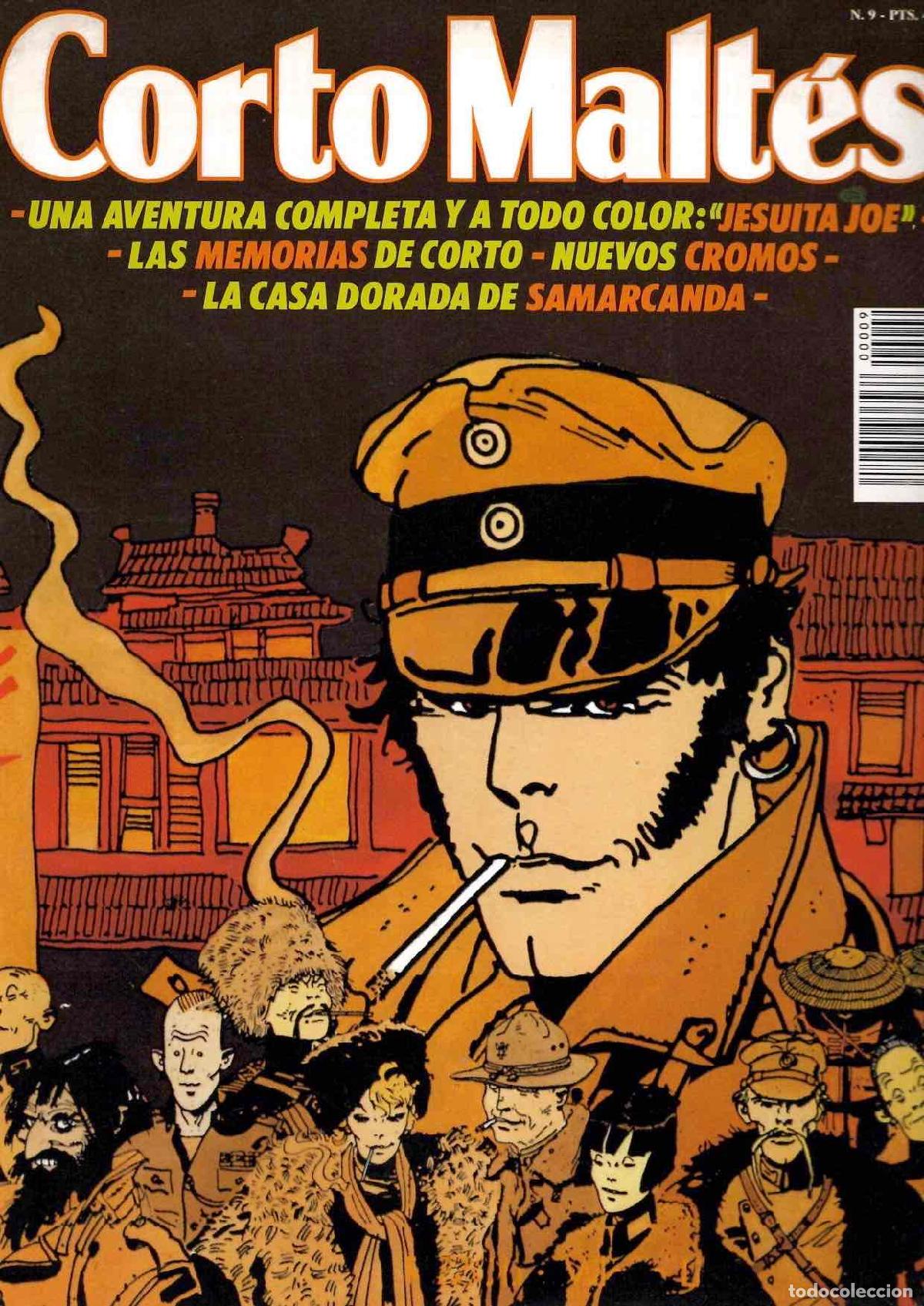 Tebeos: CORTO MALTES N&ordm; 9. CON CROMOS.