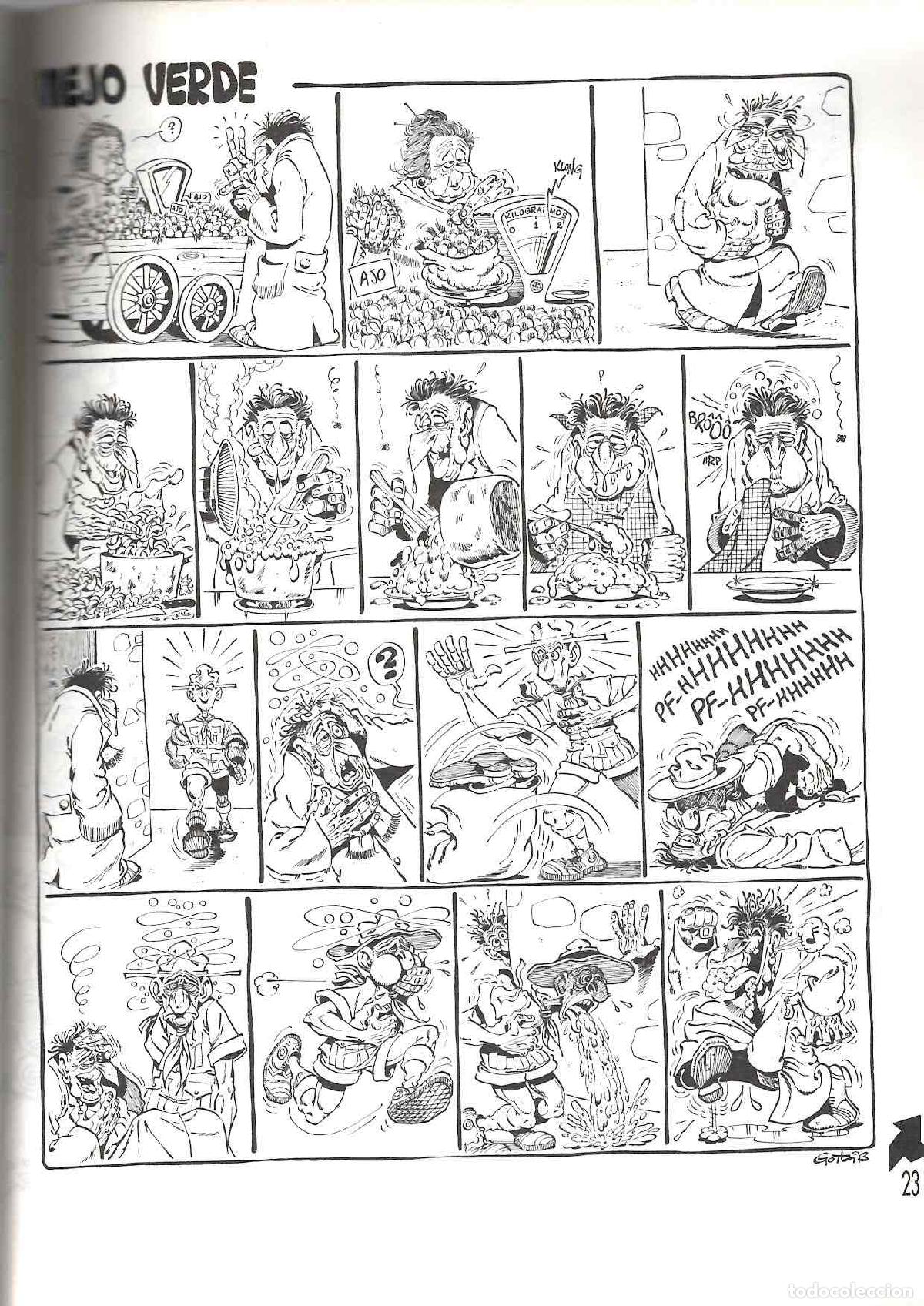 Tebeos: VIEJO VERDE. GOTLIB. PAPEL VIVO 44. EDICIONES DE LA TORRE 1983 - Foto 2