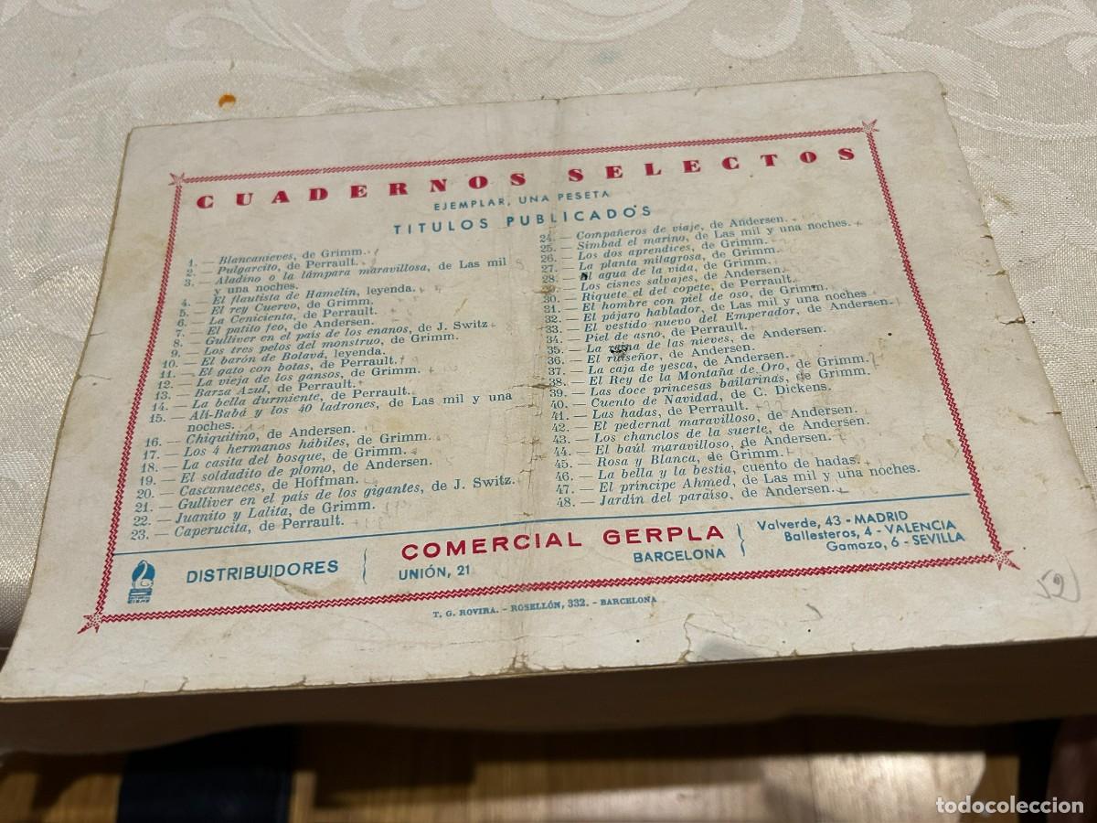Tebeos: cuadernos selectos n&ordm; 52 el gigante de los tres cabellos de oro correcto - Foto 2