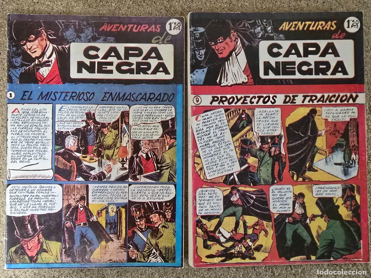 Tebeos: Capa Negra.Completa 2 Tomos.Ediciones JLA