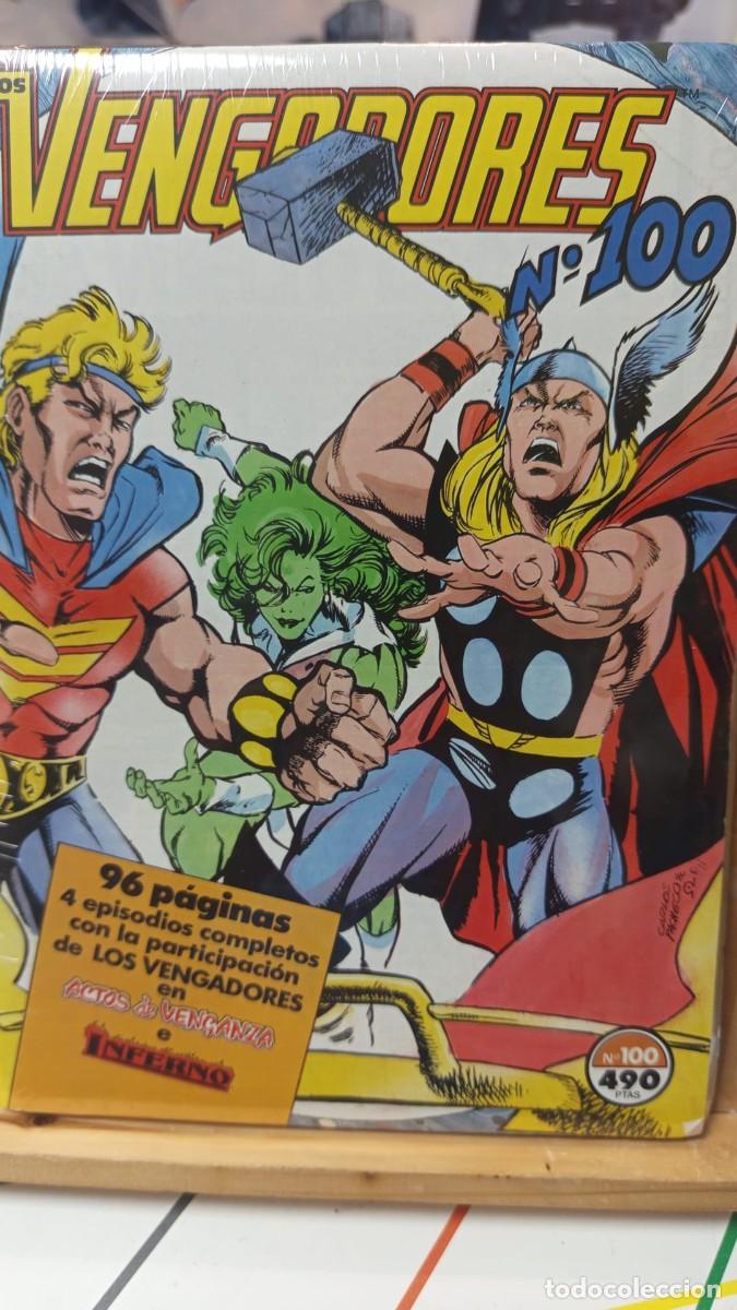 Tebeos: LOS VENGADORES FORUM 100
