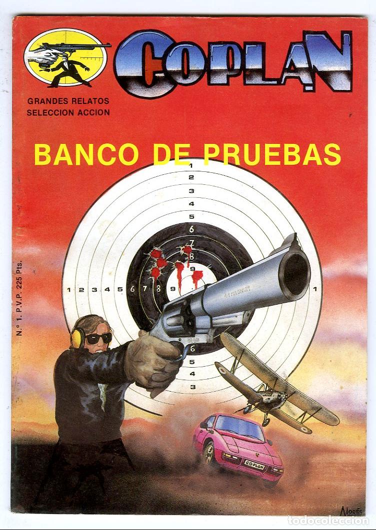 Tebeos: Coplan Banco de Pruebas n.1 (Promotora, 1987) - Alor&eacute;s