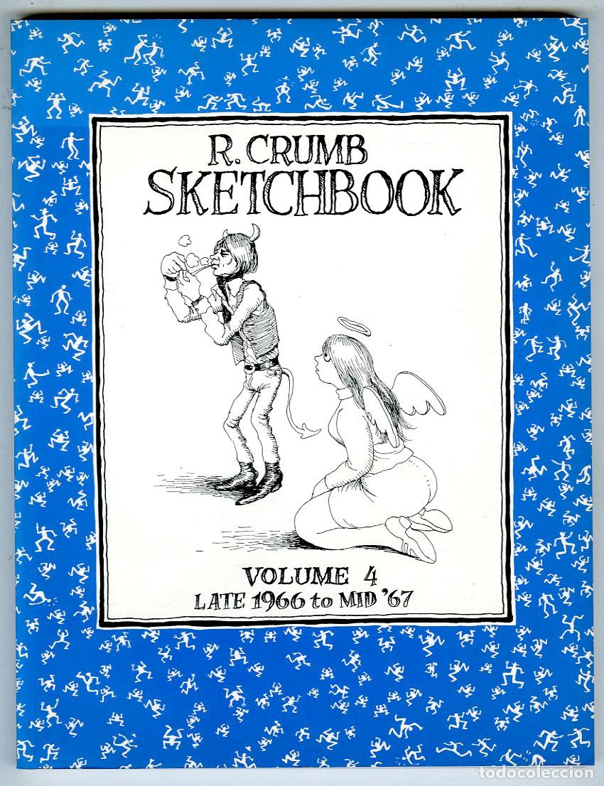 Tebeos: R.Crumb Sketchbook Volume 4 Late 1966 to Mid '67 (Fantagraphics, 1994) - R. Crumb