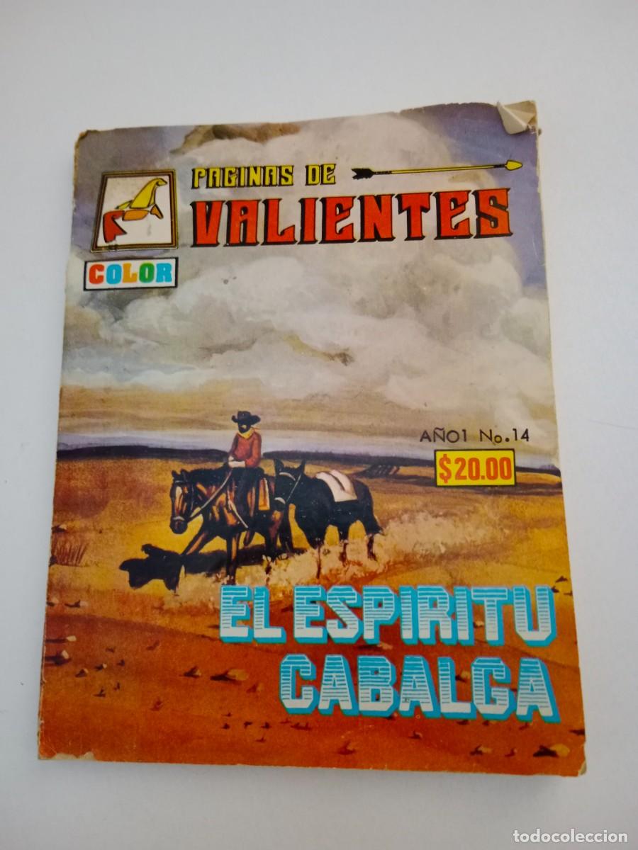 Tebeos: P&Aacute;GINAS DE VALIENTES N&deg;. 14 EL ESP&Iacute;RITU CABALGA - Foto 1