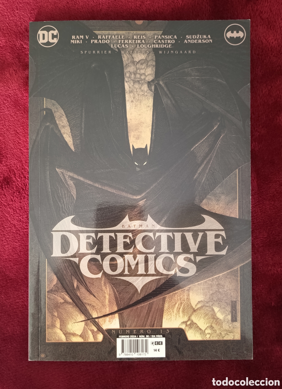 Tebeos: Batman Detective Comics 13 ( 38 ) ECC DC