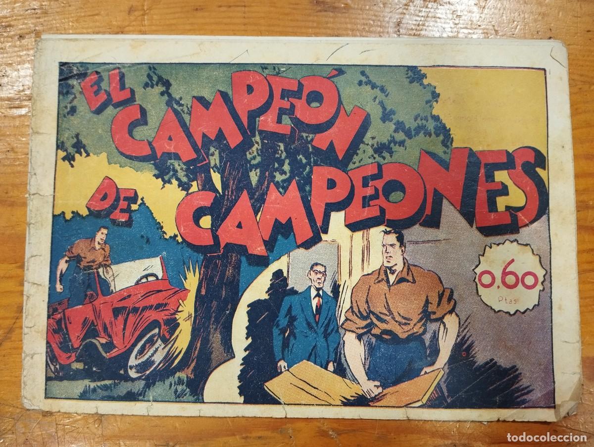 Tebeos: JUAN CENTELLAS n&ordm; 36 - EL CAMPEON DE CAMPEONES. ORIGINAL.