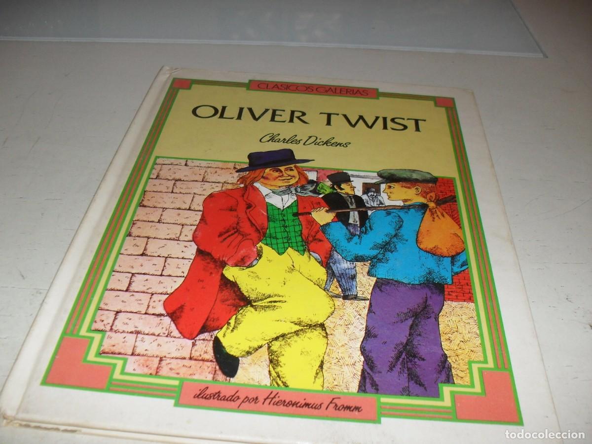 Tebeos: CLASICOS GALERIAS OLIVER TWIST,DE CHARLES DICKENS,ULUSTRA HIERONIMUS FROMUM,PLAYOR,1985